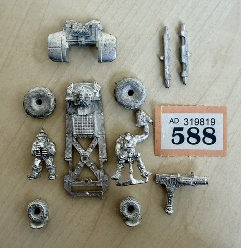 Rogue trader metal ork - metal, battle