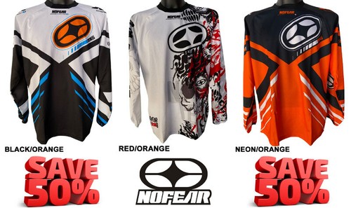 Maillot motocross fear - , no
